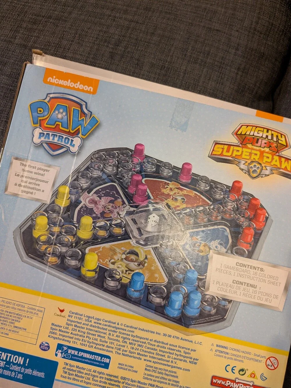 Paw Patrol Pop Up Game